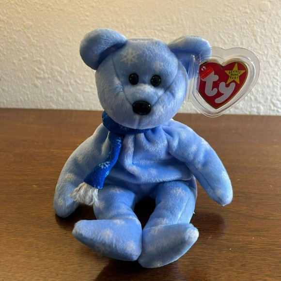 Ty Beanie Baby - 1999 Holiday Teddy the Bear - Style Number #04257 - Picture 2 of 9